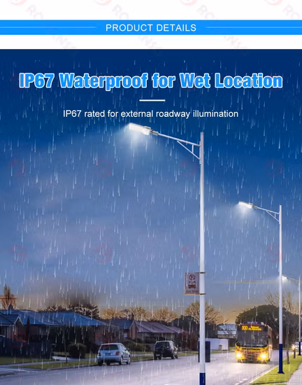 Romanso oder ODM China Street Light Housing LED mit ETL